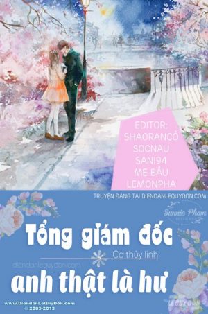 Tổng Giám Đốc, Anh Thật Là Hư