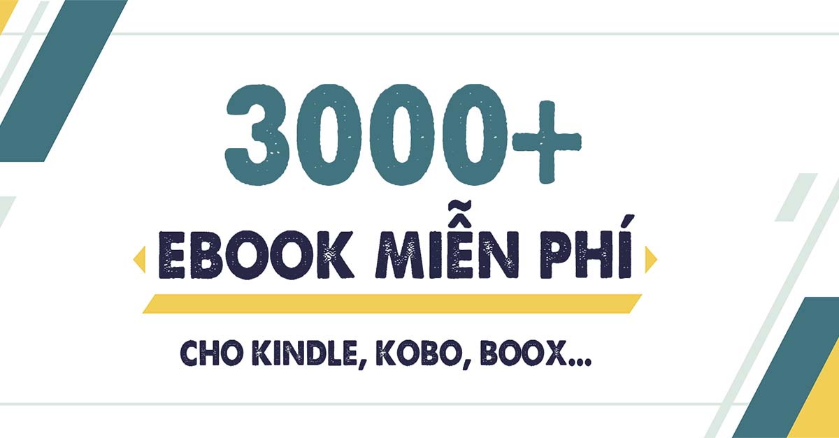 [Free] Tải 3000+ sách PDF Ebook miễn phí cho cộng đồng