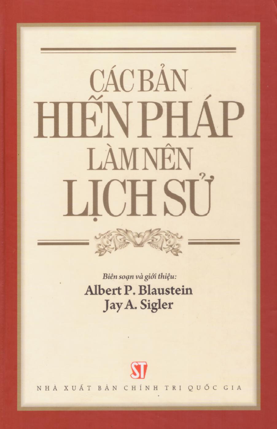 Các Bản Hiến Pháp Làm Nên Lịch Sử